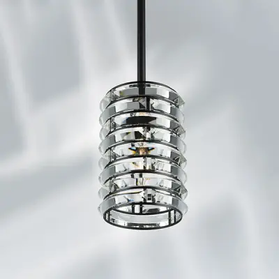 746018 Люстра AMERIGO 1х40W E14 УМБРА ПРОЗРАЧНЫЙ Lightstar