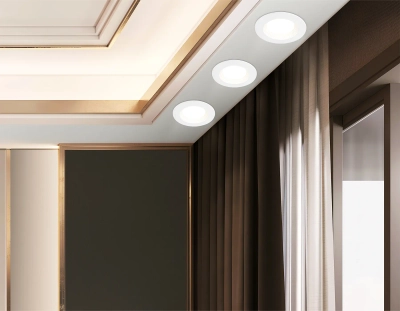 Светильник встраиваемый TN102815 WH белый GU5.3 D80*28