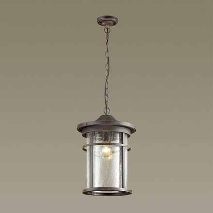 4044/1 NATURE ODL18 753 коричневый/патина Уличный светильник-подвес IP44 E27 60W 220V VIRTA