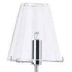 758624 Бра DIAFANO 2х40W G9 ХРОМ/ПРОЗРАЧНЫЙ