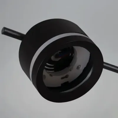 10590-0.3-06 Black светильник потолочный Reluce, GX53х6