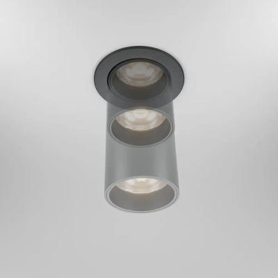 Встраиваемый светильник Фокус / FOCUS LED 12 Вт 3000 К 50°, DL125-L12-3K-B. TM Maytoni