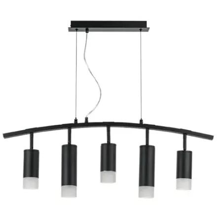 LR7353738721 Люстра RULLO 5х50W GU10 ЧЕРНЫЙ (571735+214437-3+214487-2+202431-5)