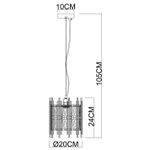 Подвесной светильник Arte Lamp ALRUBA A1043SP-1BK, 1хE14