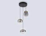 Светильник светодиодный подвесной LH11099/3 BK/SM черный/дымчатый 12W 3000K D350*1505