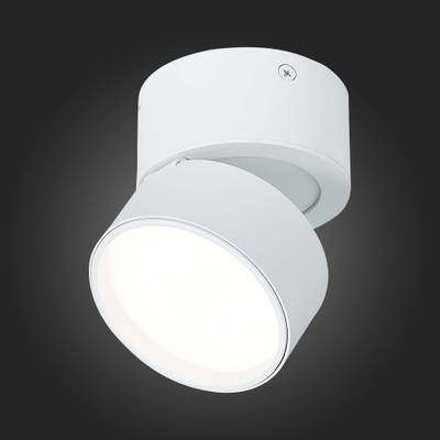 ST651.542.09 Светильник потолочный поворотный Белый LED 1*9W 4000K 720Lm Ra>90 120° IP20 D85xH87 170-240VV