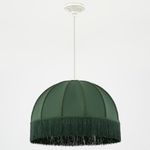 Citilux Базель CL407022 Подвесной светильник патина с зелёным абажуром
