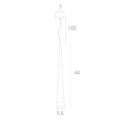 Точечный подвесной светильник Arte Lamp SABIK A6010SP-1CC, LED