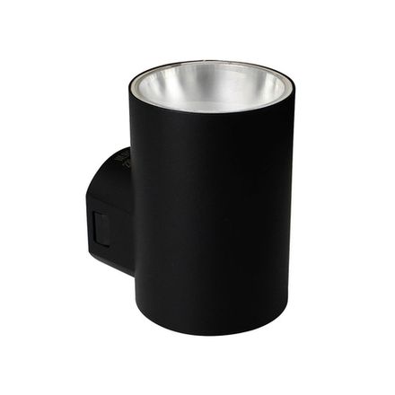Фасадный светильник Arte Lamp ALCYONE A6109AL-1BK, 1хLED