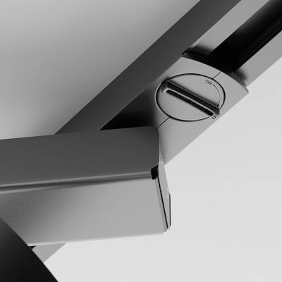 Трековый светильник Rim Unity 4000K 12Вт 110°, TR044-1-12W4K-B. TM Maytoni