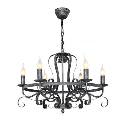 Подвесная люстра Palermo 2162-6P, 6*E14*40W. ТМ F-Promo