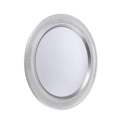 7782/EL MARON SN 000 Светильник пластик/белый/серебро LED 70Вт 3000-6000К D497 IP43 пульт ДУ VENDY