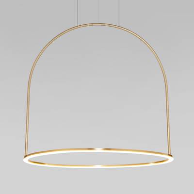 Подвесной светодиодный светильник 90322/1 латунь, LED