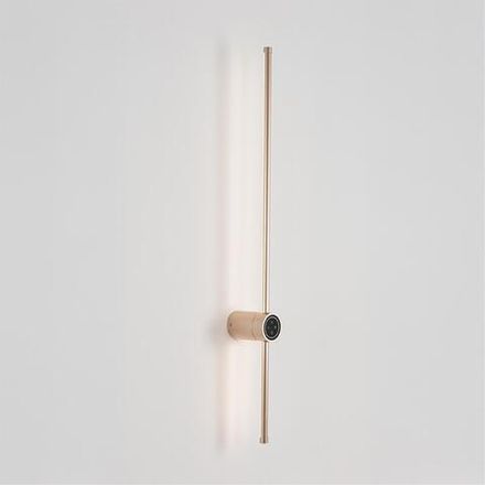 8311/12WL LEDIO золотой, металл/силикон Настенный светильник с диммером LED 12W 3000/4000/7000K 220V BRAM