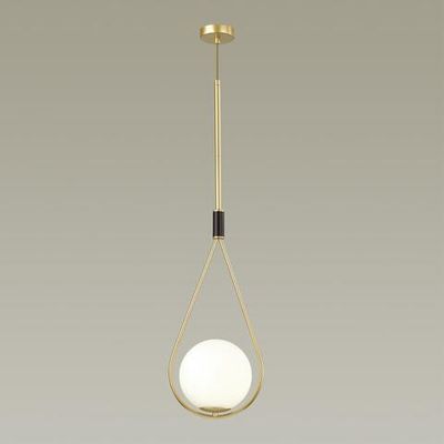 4810/1A PENDANT ODL21 415 золтой/черный/белый Подвес E14 1*40W FLARI