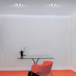 358441 SPOT NT20 288 бел/черн Встраиваемый карданный светильник IP20 LED 4000К 2*24W 100-265V GESSO