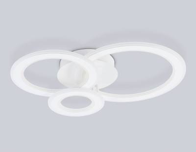 Потолочный светодиодный светильник с пультом FA861 WH белый 71W 540*470*105 (ПДУ РАДИО 2.4)