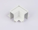 Коннектор угловой для встраиваемого шинопровода под ГКЛ 12,6мм Magnetic 220V GL1039 WH белый 80*80*47 (соединители в комплекте)