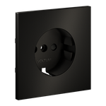 VLSM000712 Накладка для розетки с заземлением и защитными шторками, S70 Metal (антрацит). (ТМ Maytoni)