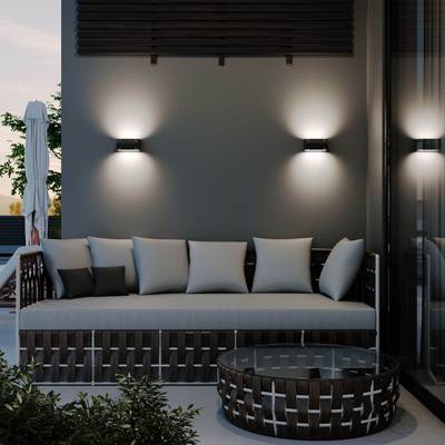 SL9540.701.01 Светильник уличный настенный ST-Luce темно-серый LED 1*8W 3000K