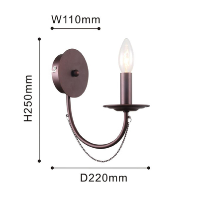 Бра Plini 2590-1W, 1*E14*40W. ТМ F-Promo