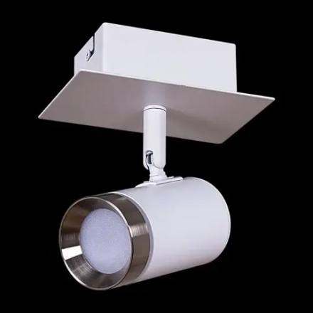 84281-9.5-001RT LED5W WT+SN светильник точечный поворотный Reluce, LEDх1