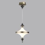 5404/23L L-VISION ODL_EX25 97 бронзов.брашированн./черный/стекло/керамика Подвес LED 23W 3000K ULA