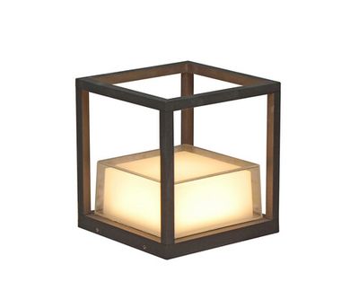 Светильник уличный Эмис черный w15*15 h19 Led 12W (3000K) SMD