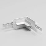 Slim Magnetic Коннектор угловой для встраиваемого шинопровода под ГКЛ 12,5мм белый 85212/00