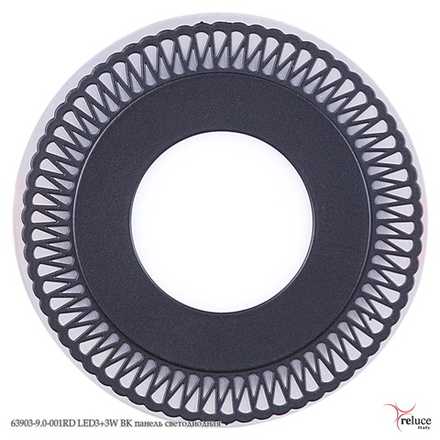 63903-9.0-001RD LED3+3W BK панель светодиодная