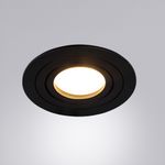 Точечный встраиваемый светильник Arte Lamp TARF A2167PL-1BK, 1хGU10