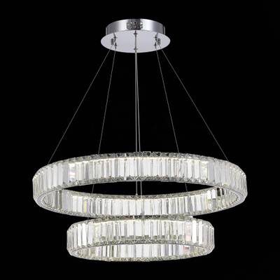 SL1622.103.02 Люстра подвесная ST-Luce Хром/Прозрачный LED 1*70W 4000K