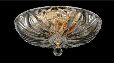 Светильник потолочный Crystal Lux DENIS D400 GOLD 1551/104