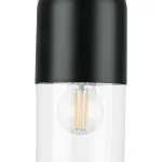 690517 Бра RAMO 1х40W E27 ЧЕРНЫЙ МАТОВЫЙ/ПРОЗРАЧНЫЙ Lightstar