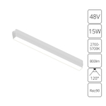 Магнитный трековый светильник Arte Lamp RAPID SMART A2968PL-1WH, 1хLED