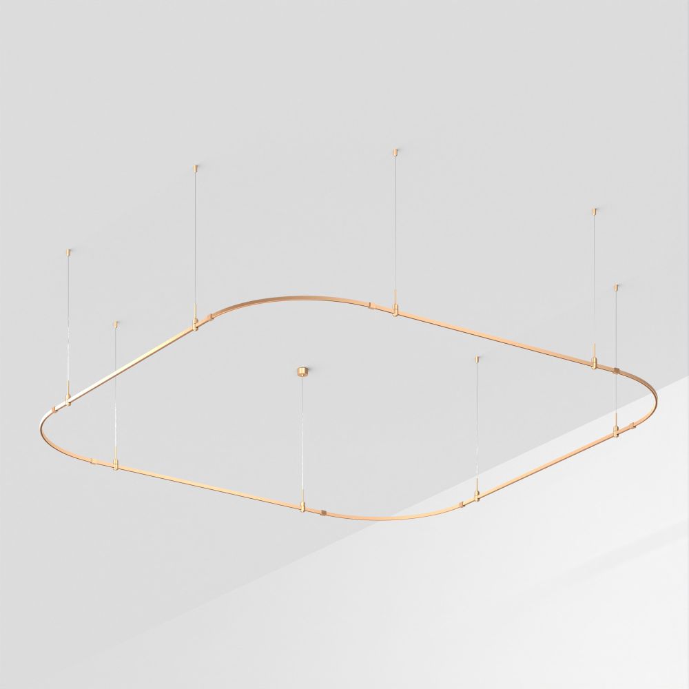 Основание ART-APRIORI-QUADRAT-SOFT-HANG-3500x3500 (GD) (Arlight, IP20 Металл, 3 года)