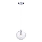 SL1056.103.01 Подвес ST-Luce Хром/Прозрачный E27 1*60W