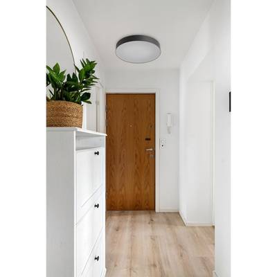 7780/ELN BASICA SN 138 Светильник пластик/белый/черный LED 76Вт 3000/4000/6000К D490 IP43 CCT OPTIMA