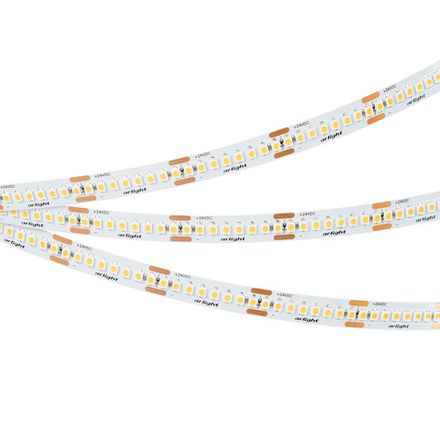 Лента UL-A240-10mm 24V Warm2400 (19 W/m, IP20, 5m) (Arlight, 7 лет)