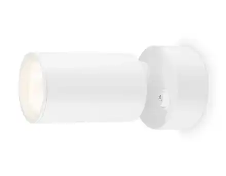 Накладной поворотный спот с выключателем TA1291 WH белый GU10 max 12W 87*55*138