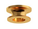 Насадка задняя накладная для корпуса светильника с диаметром отверстия D70mm N7929 PYG золото желтое полированное D70*H28mm Out25mm