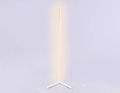 Светильник светодиодный напольный RGB с пультом FL8020 WH белый LED 15W RGB D32*1250 (ПДУ РАДИО 2.4G)