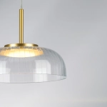 738073 Люстра ACRILE 7W LED 578LM 120G ЗОЛОТО 3000K