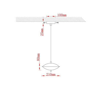 Подвесной светильник Arte Lamp ANDROMEDA A2089SP-6GO, 1хLED