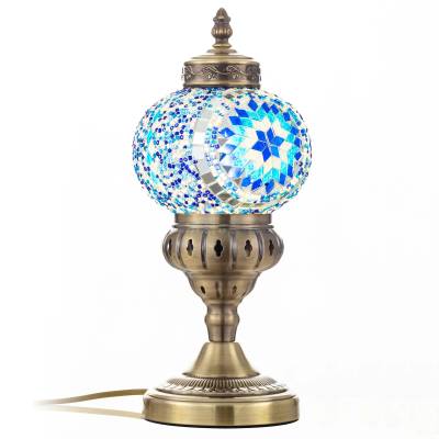 CL419816 Каир Мозаика Синяя Св-к Настольный