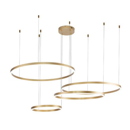 Подвесной светильник Indigo 14001/4P Gold, 4хLED
