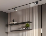 Светильник светодиодный диммируемый для шинопровода Magnetic 220V GL1212 BK черный IP20 12W 3000K-6400K 36° D45*100 (Без ПДУ)