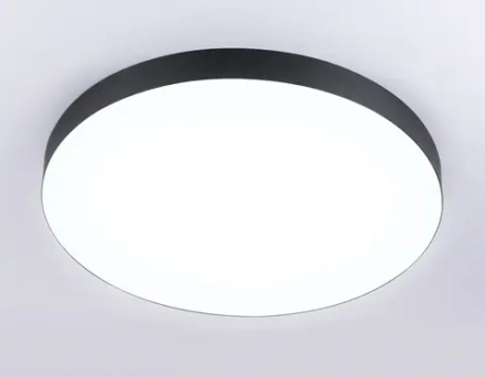 Светильник светодиодный потолочный FV5538 BK черный LED 90W 4200K D600*58 (Без ПДУ)