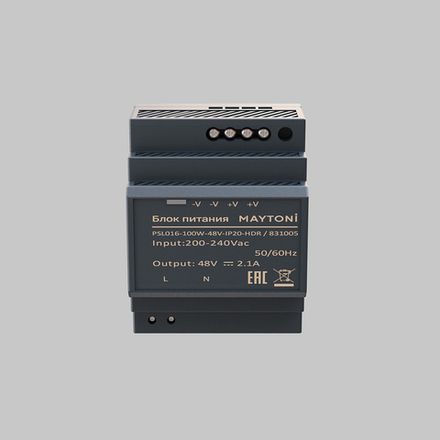 Блок питания PSL016 48В 100Вт IP20 831005, 831005. TM Maytoni