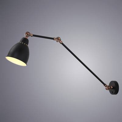 Бра Arte Lamp BRACCIO A2055AP-1BK, 1хE27